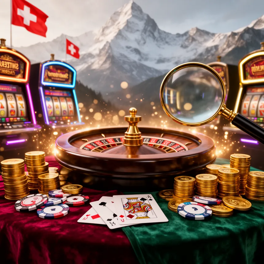 Lustr nad stoly rulety a blackjacku